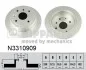 Диск тормозной задний 258mm Lacetti/Evanda/Tacuma/ NIPPARTS N3310909 (фото 1)