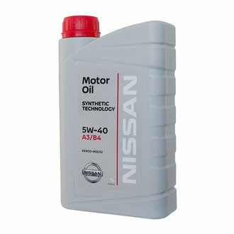 Моторное масло / Motor Oil 5W-40 синтетическое 1 л NISSAN Ke90090032 (фото 1)