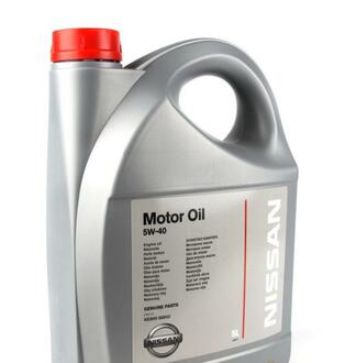Моторное масло / Motor Oil 5W-40 синтетическое 5 л NISSAN Ke90090042 (фото 1)