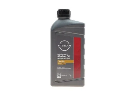 Масло моторное synt technology 0w-20 sp / gf-6a, 1л NISSAN KE90090134