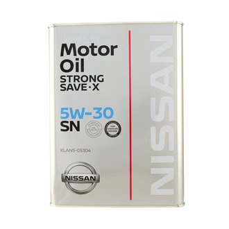 Моторное масло / Strong Save X 5W-30 синтетическое 4 л NISSAN Klan505304 (фото 1)