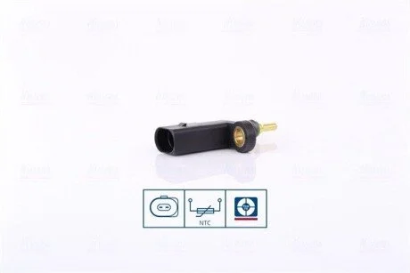 Датчик температури охолоджуючої рідини VW Caddy/Golf 1.0-1.4TSI 08- NISSENS 207030
