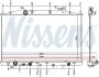 Радіатор NISSENS 606769 (фото 5)
