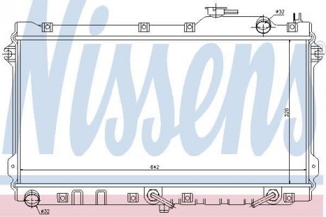 Радіатор NISSENS 62447