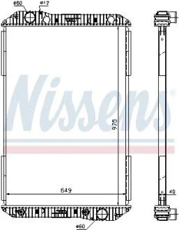 Радиатор NISSENS 625710 (фото 1)