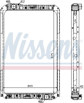 Радиатор NISSENS 62571A (фото 1)