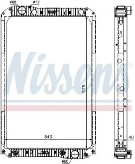 Радиатор NISSENS 62571A