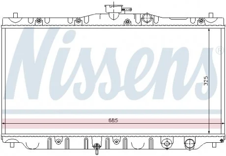 Радиатор NISSENS 63304 (фото 1)