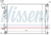 Радиатор охлаждения HYUNDAI i30, ELANTRA 1,4/1,6 AT NISSENS 67076 (фото 5)