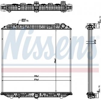 Радіатор NISSENS 671750