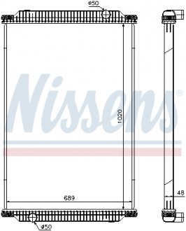 Радиатор NISSENS 67196 (фото 1)