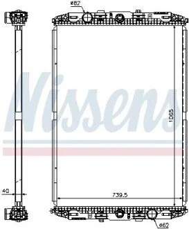 Радиатор NISSENS 67219