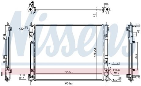 Автозапчасть NISSENS 686802