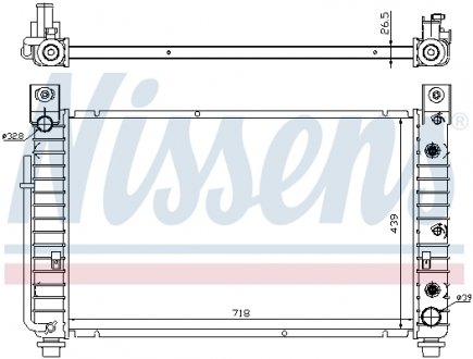 Радиатор NISSENS 69092