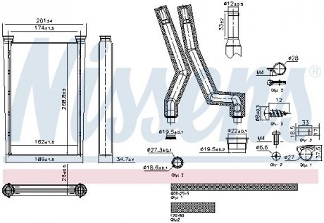 Автозапчастина NISSENS 707242