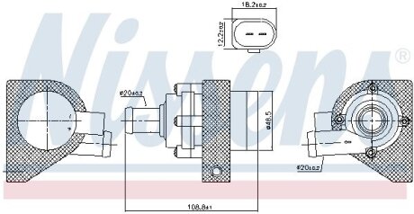 Автозапчасть NISSENS 832110