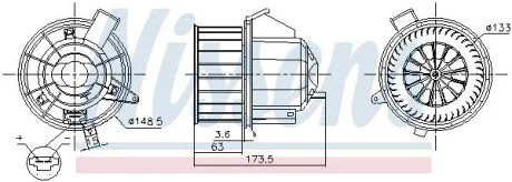 DMUCHAWA NISSENS 87617