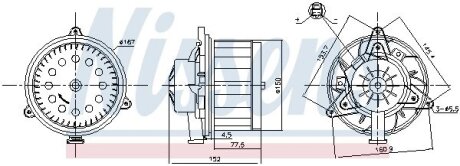 Автозапчасть NISSENS 87618