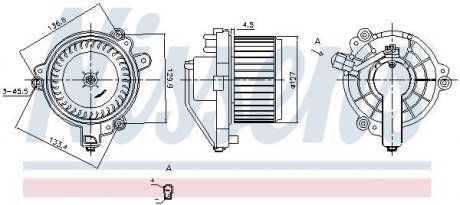 Автозапчасть NISSENS 87705