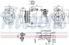 Компресор кондиціонера NISSENS 890040 (фото 7)