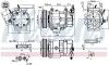 Компрессор кондиционера NISSENS 890041 (фото 7)