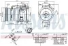 Компрессор кондиционера NISSENS 890066 (фото 5)