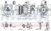 Компресор кондиціонера NISSENS 890087 (фото 5)