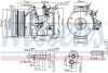 Компресор кондиціонера NISSENS 890153 (фото 6)