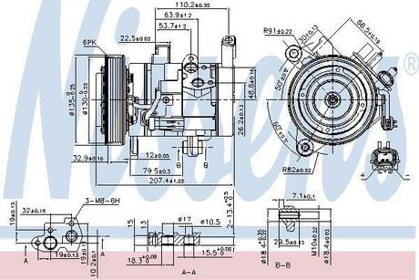 Компрессор кондиционера NISSENS 890159