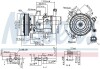 Компресор кондиціонера NISSENS 890159 (фото 7)