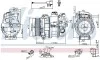 Компресор кондиціонера NISSENS 890306 (фото 6)