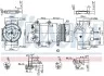 Компресор кондиціонера NISSENS 890321 (фото 6)