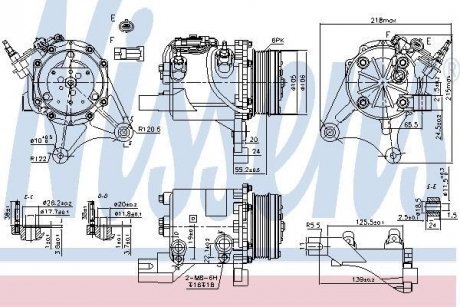 Автозапчасть NISSENS 890327