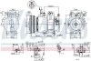 Компресор кондиціонера NISSENS 890621 (фото 7)
