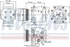 Компресор кондиціонера NISSENS 89066 (фото 5)