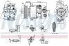 Компрессор кондиционера First Fit NISSENS 890767 (фото 7)