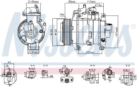 Автозапчасть NISSENS 891044