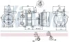 Компресор кондицiонера NISSENS 89273 (фото 5)