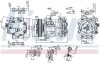 Компресор кондицiонера NISSENS 89362 (фото 6)