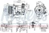 Компресор кондиціонера NISSENS 89465 (фото 6)