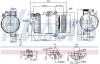 Компрессор кондиционера NISSENS 89483 (фото 7)