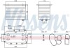 Масляний радіатор (з ущільненням) EURO 6 DAF CF, XF 106 MX-11210-MX-11330 10.12- NISSENS 91433 (фото 5)