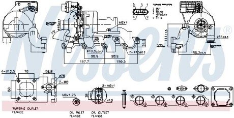 TURBOSPREZARKA NOWA NISSENS 93123