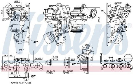 TURBOSPREZARKA NOWA NISSENS 93508