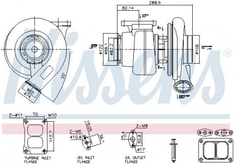 Автозапчасть NISSENS 93584