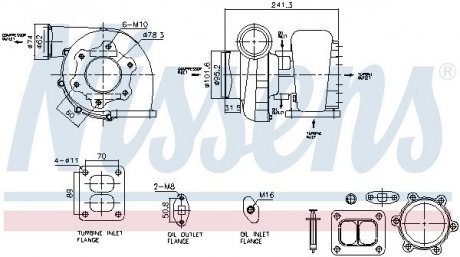 Автозапчасть NISSENS 93597