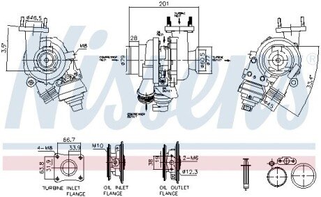 TURBOSPREZARKA NOWA NISSENS 93607