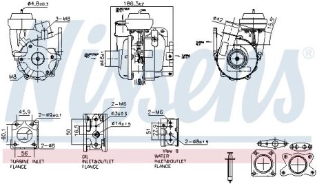 Автозапчасть NISSENS 93615