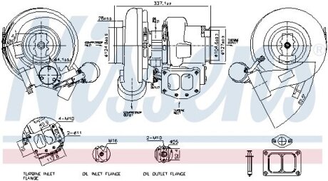 Автозапчасть NISSENS 93678