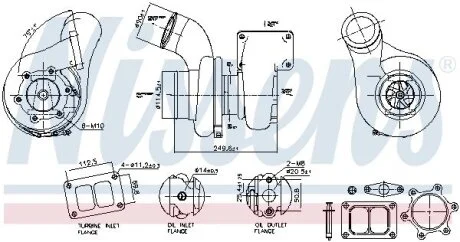 Автозапчасть NISSENS 93691